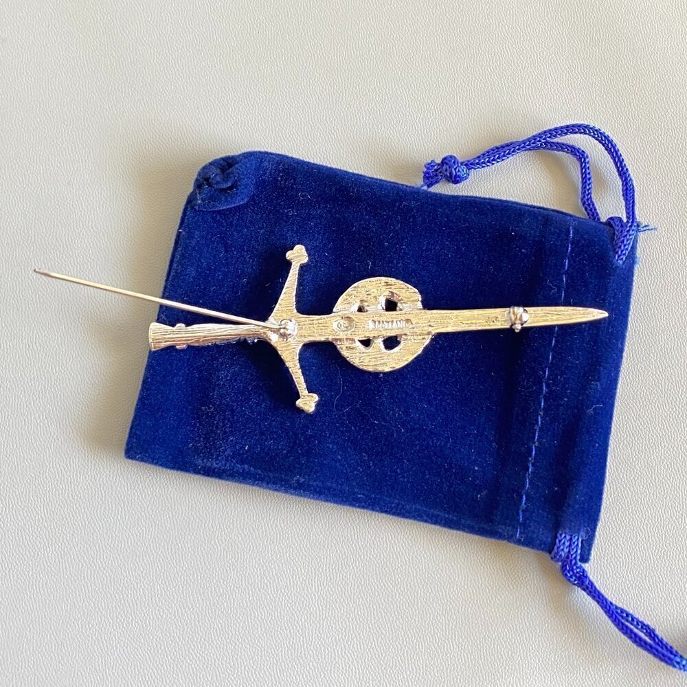 Scottish Clan Brodie Crest Kilt Or Brooch Pin NWOT - Picture 4 of 7